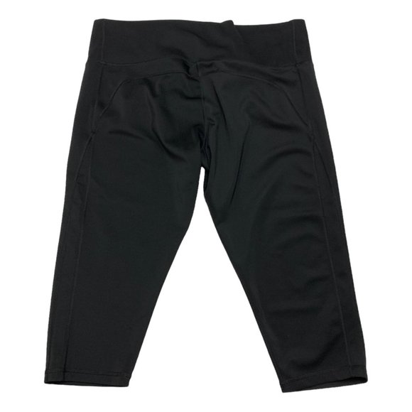 Adidas, 2XL, polyester black active crop leggings - Picture 3 of 3